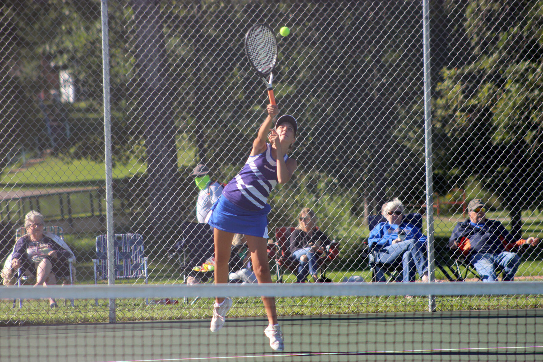 Rice Lake girls tennis at Barron 8-29-20